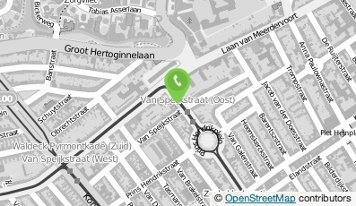 Bekijk kaart van Stripwinkel 'Barelli'  in Den Haag
