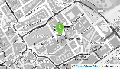 Bekijk kaart van Nieuwe of Litteraire Sociëteit De Witte in Den Haag
