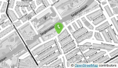 Bekijk kaart van Telematica Question Movement in Den Haag