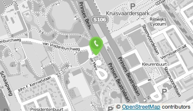 Bekijk kaart van Kraayestein Beheer B.V. in Den Haag