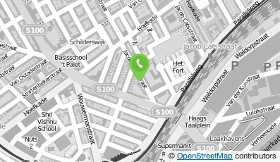 Bekijk kaart van Mathoera's IJs & Snacks in Den Haag