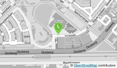 Bekijk kaart van Tennis- en Padelschool Berry Janse in Zoetermeer