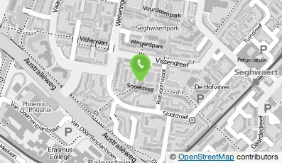 Bekijk kaart van Stucadoorsbedrijf J. Spaans  in Zoetermeer