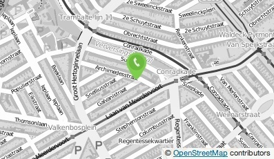 Bekijk kaart van Korput Management & Cosmetics  in Den Haag