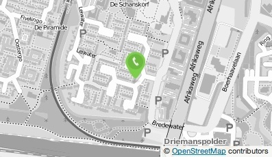 Bekijk kaart van Van Nieuwenhuijze, Hill & Patterson in Den Haag
