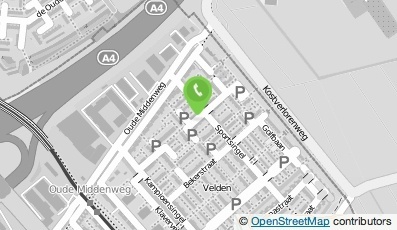 Bekijk kaart van M.W. de Man Schildersbedrijf  in Den Haag