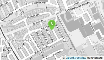 Bekijk kaart van Parket West Nederland in Den Haag