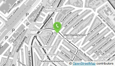Bekijk kaart van Glazenwasserij Arnold Thomassen in Den Haag