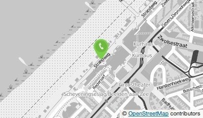 Bekijk kaart van Strandpaviljoen 'Klein Ockenburgh' in Den haag