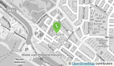 Bekijk kaart van Haaglanden Autoglas in Hoek Van Holland