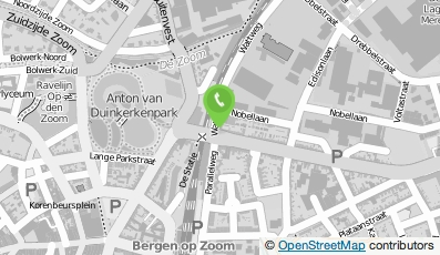 Bekijk kaart van Beauty Center Le Asmin in Bergen op Zoom