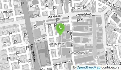 Bekijk kaart van Aannemersbedrijf Van der Helm B.V. in Leiden
