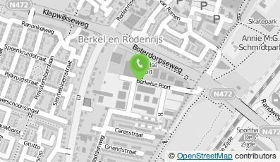 Bekijk kaart van Roessen & Roessen Bedrijfsdiensten B.V. in Berkel en Rodenrijs