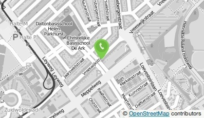 Bekijk kaart van Dames en Herenkapsalon Bob-Line in Den Haag
