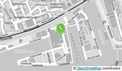 Bekijk kaart van Cipix Internet in Rotterdam