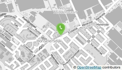 Bekijk kaart van H.o./ installatie bedrijf SDG in Honselersdijk
