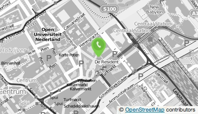 Bekijk kaart van Firma Hof der Muzen in Den Haag