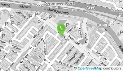 Bekijk kaart van Gespecialiseerd Behangbedrijf Pronk V.O.F. in Zoetermeer