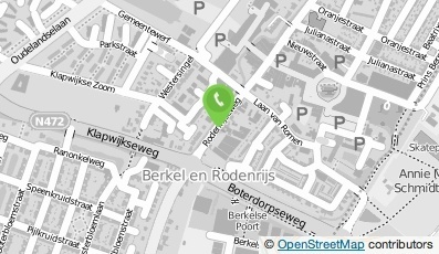 Bekijk kaart van V.O.F. Schildersbedrijf A. Troost in Berkel en Rodenrijs