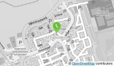 Bekijk kaart van Technisch Installatiebedrijf J.J. van den Berg in Schipluiden