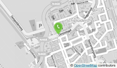 Bekijk kaart van Rietdekkersbedrijf Firma Voogt in Schipluiden