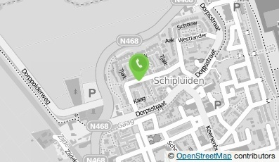Bekijk kaart van J.N.M. Hofstede  in Schipluiden