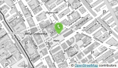 Bekijk kaart van Restaurant Het Vermeertje in Delft