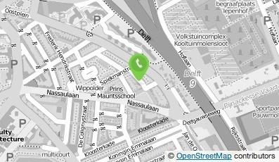 Bekijk kaart van Salon Saffier in Delft