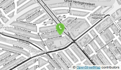 Bekijk kaart van Aannemingsbedrijf Hendriksen Timmerwerk in Den Haag