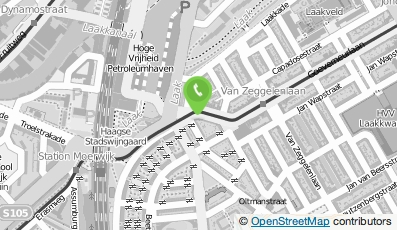 Bekijk kaart van Kraamzorg Robijn in Den Haag