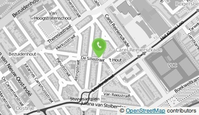 Bekijk kaart van Van Velzen & Van Gilst B.V.  in Den Haag