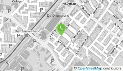 Bekijk kaart van Pedicurepraktijk 'Happy Feet'  in Zoetermeer
