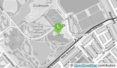 Bekijk kaart van De Gouden Wok Zuiderpark B.V.  in Den Haag