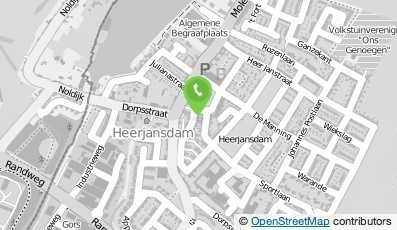 Bekijk kaart van Omega Access B.V.  in Heerjansdam