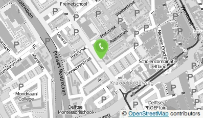 Bekijk kaart van Cartridge Corner in Delft