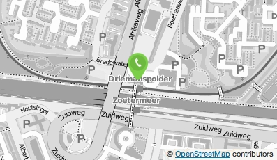 Bekijk kaart van HRX Offices B.V. in Schiedam