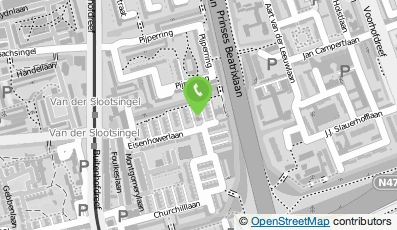 Bekijk kaart van Autorijschool Ohm in Delft