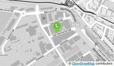 Bekijk kaart van OD Creatie B.V.  in Rotterdam