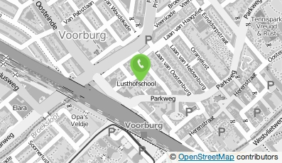 Bekijk kaart van KC De Lusthof in Voorburg