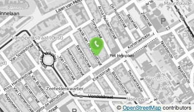 Bekijk kaart van De witte kookster in Den Haag