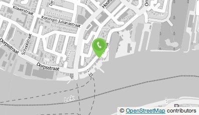 Bekijk kaart van Facilitair Bedrijf Hoortechniek Den Haag B.V. in Krimpen aan De Lek
