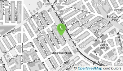 Bekijk kaart van Direct Taxi  in Leiderdorp