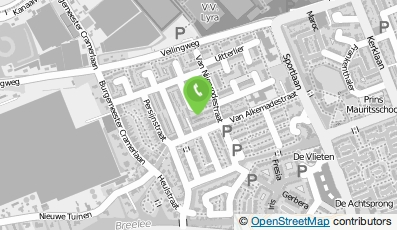 Bekijk kaart van cvs installaties in Schiedam