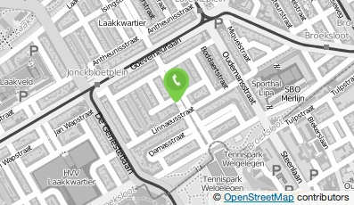 Bekijk kaart van M. te Pas schilders- en behangbedrijf in Den Haag