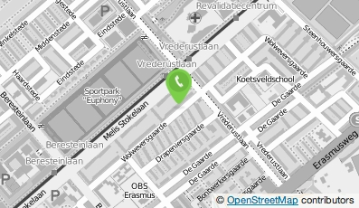 Bekijk kaart van Electro en Lasbedrijf M.O.H.  in Den Haag