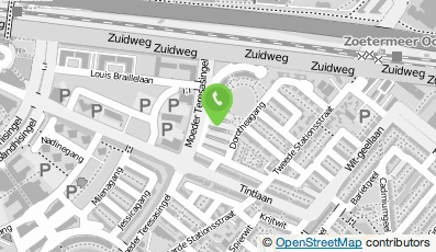 Bekijk kaart van Onlinekralengroothandel in Zoetermeer