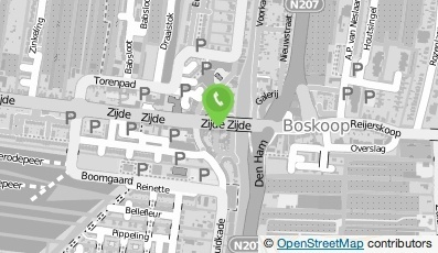 Bekijk kaart van V.O.F. Cafetaria De Brugpieper  in Boskoop