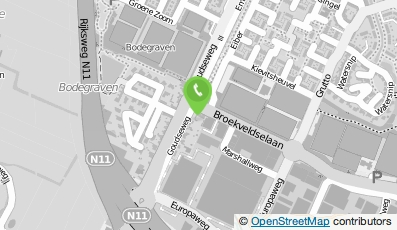 Bekijk kaart van BBD Security & Facility B.V. in Zoetermeer