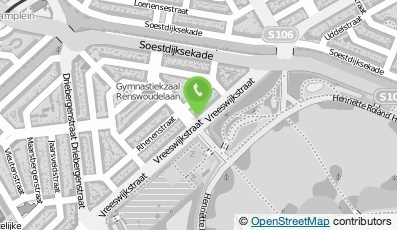 Bekijk kaart van Robert Onderhoudsbedrijf & Bouwservice in Den Haag