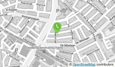 Bekijk kaart van Loodgietersbedrijf M. Schalken  in Leiden